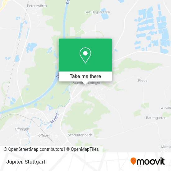 Jupiter map