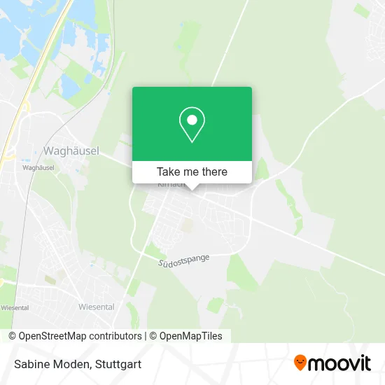 Sabine Moden map