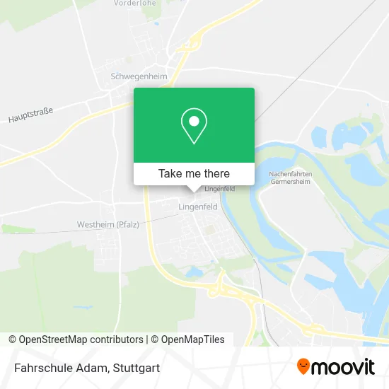 Fahrschule Adam map