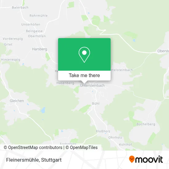 Fleinersmühle map