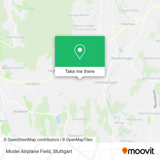 Modellflugplatz map