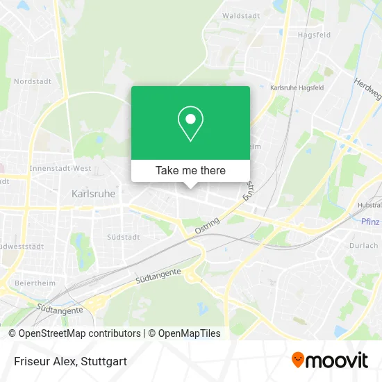 Friseur Alex map