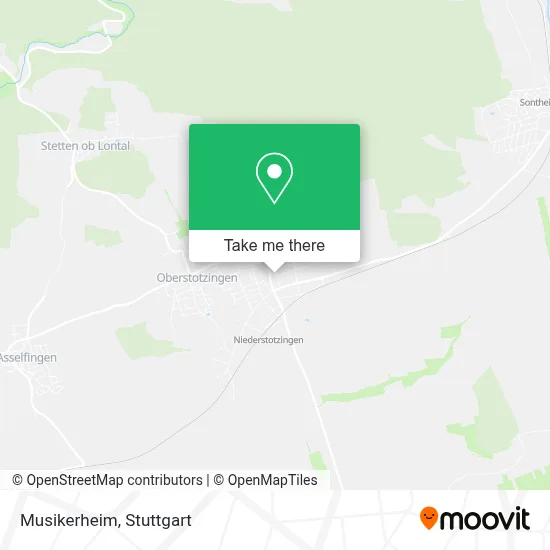 Musikerheim map