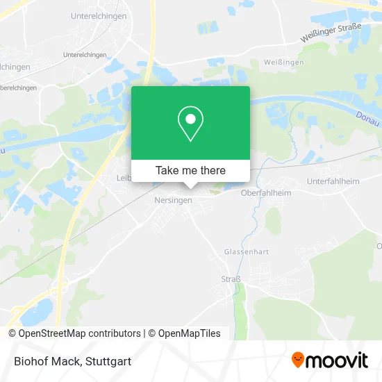 Biohof Mack map