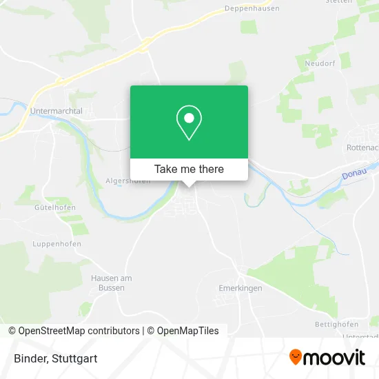 Binder map