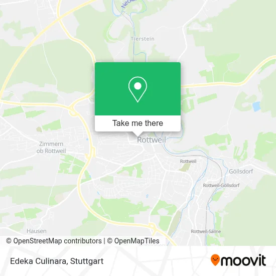 Edeka Culinara map