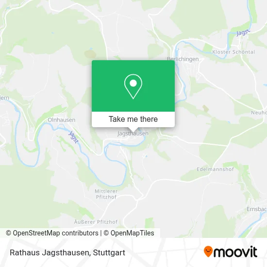 Rathaus Jagsthausen map