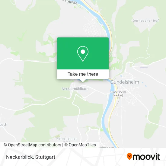 Neckarblick map
