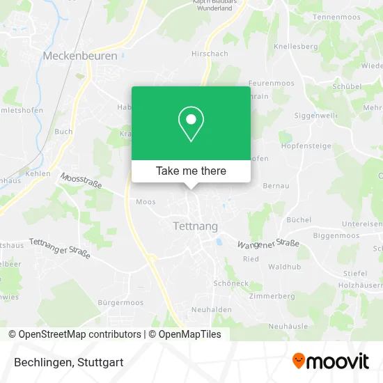 Bechlingen map