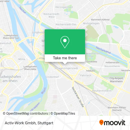 Activ-Work Gmbh map
