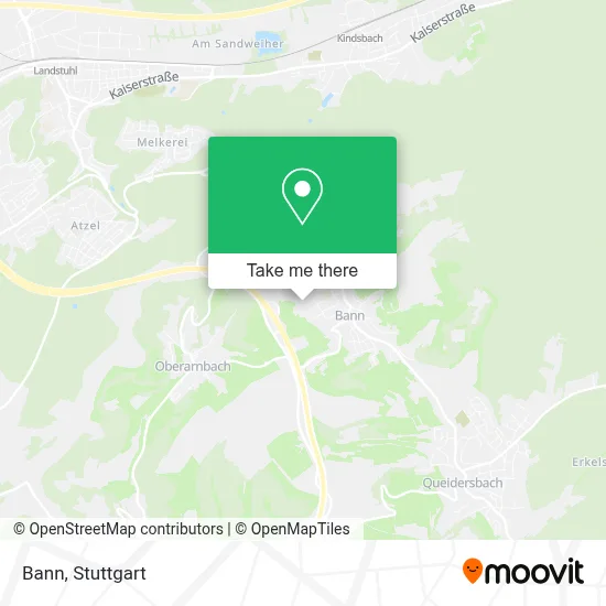 Bann map