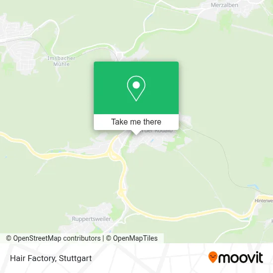 Hair Factory map