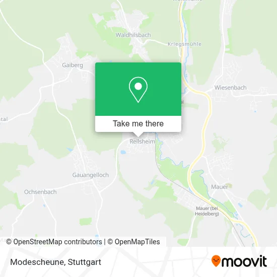 Modescheune map
