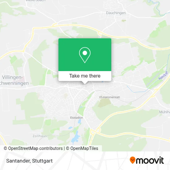 Santander map