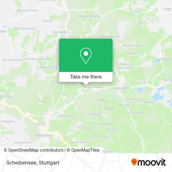 Scheibensee map