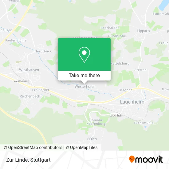 Zur Linde map