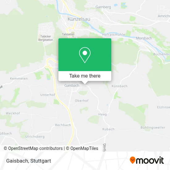 Gaisbach map