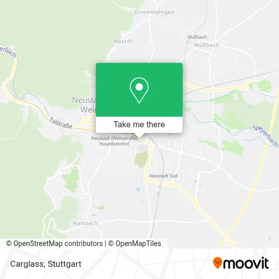 Carglass map
