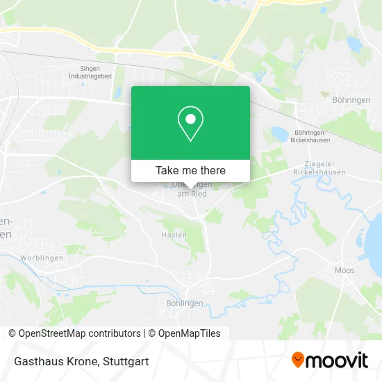 Gasthaus Krone map