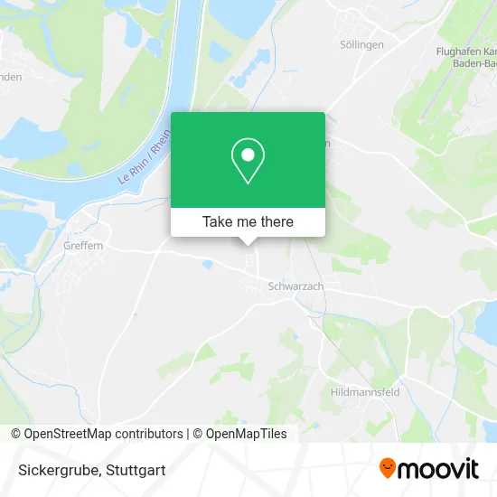 Sickergrube map