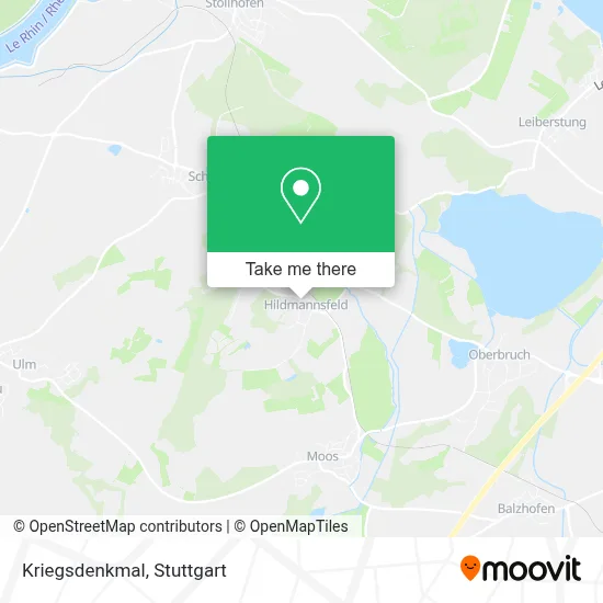 Kriegsdenkmal map