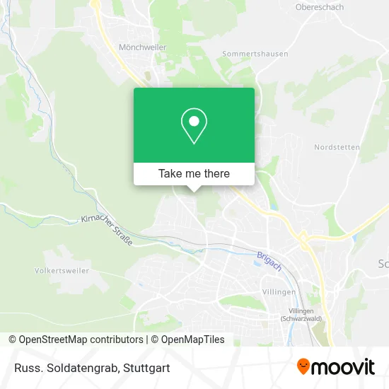 Russ. Soldatengrab map
