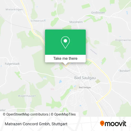 Matrazen Concord Gmbh map