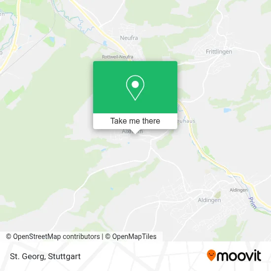 St. Georg map