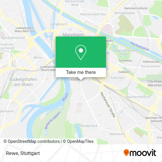 Rewe map