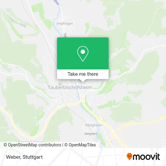 Weber map