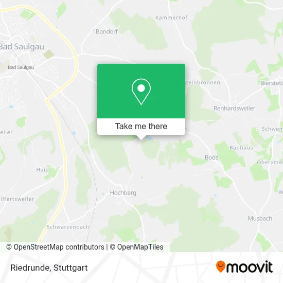 Riedrunde map