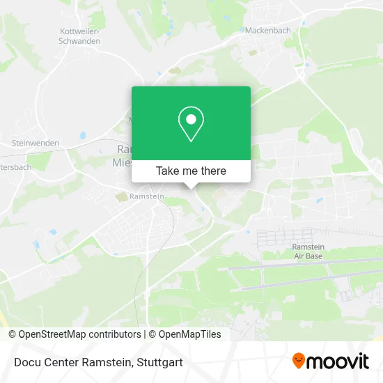 Docu Center Ramstein map