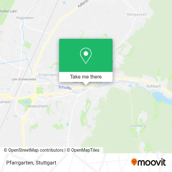 Pfarrgarten map