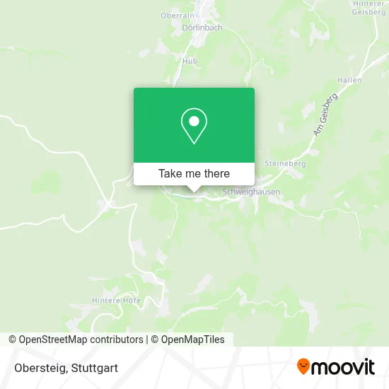 Obersteig map