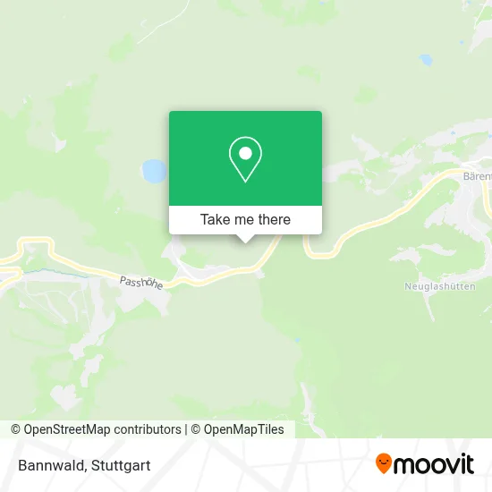 Bannwald map