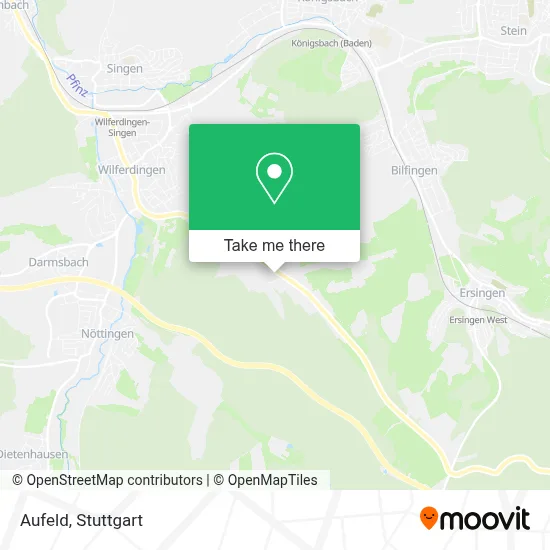 Aufeld map