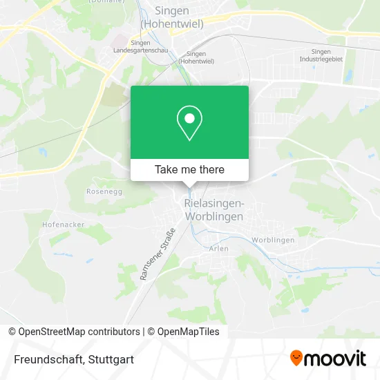 Freundschaft map