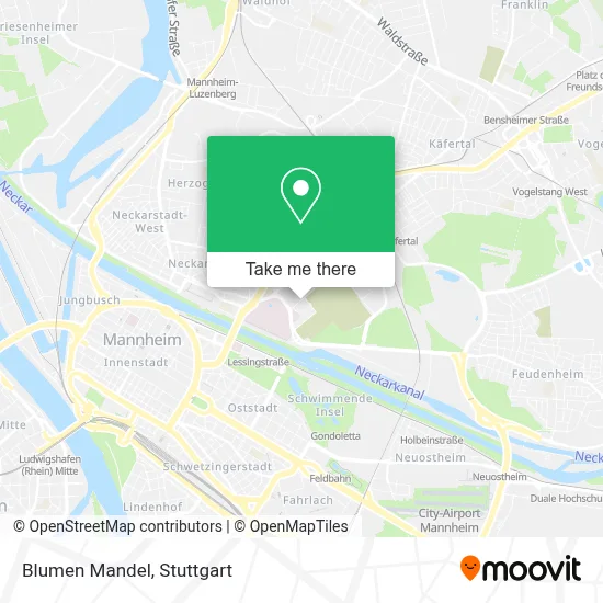 Blumen Mandel map