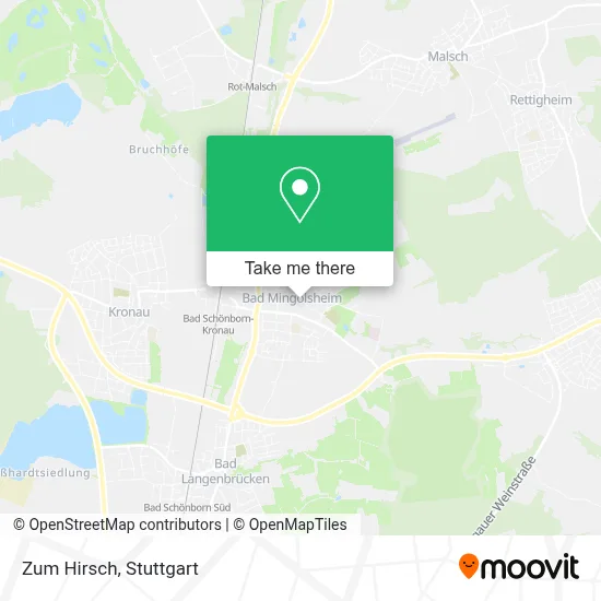 Zum Hirsch map