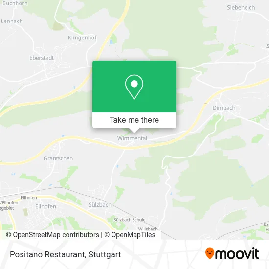 Ristorante Positano map