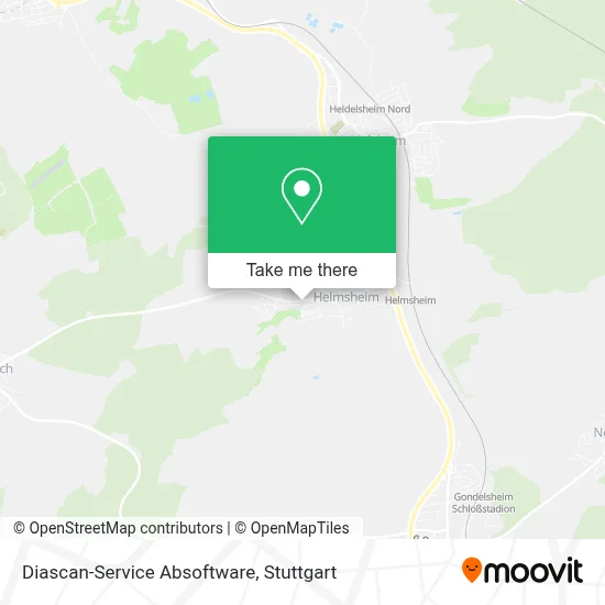 Diascan-Service Absoftware map