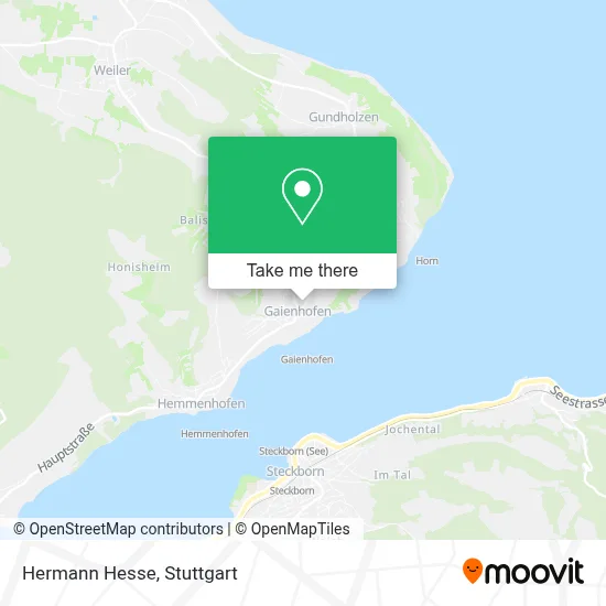 Hermann Hesse map