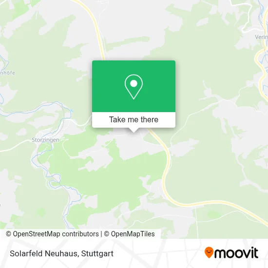 Solarfeld Neuhaus map
