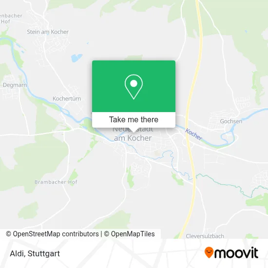 Aldi map