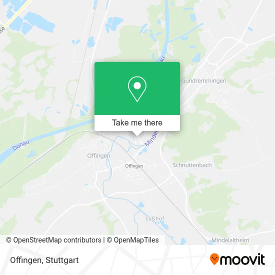 Offingen map