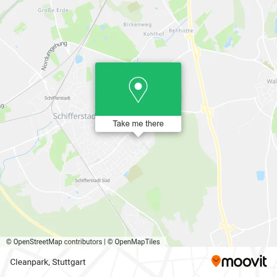 Cleanpark map