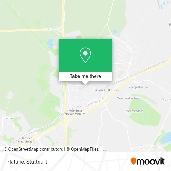 Platane map