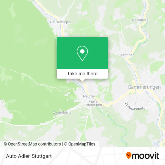 Auto Adler map