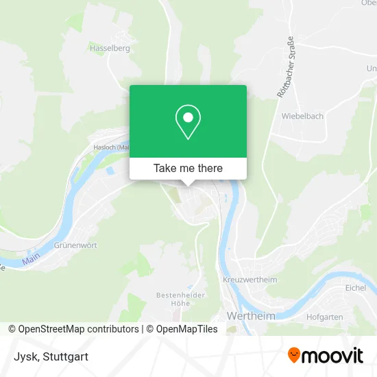 Jysk map