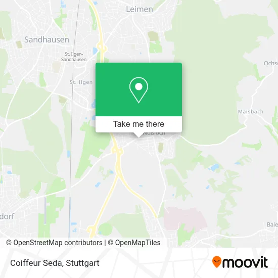 Coiffeur Seda map